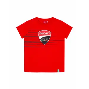 T-shirt enfant Ducati logo and stripes image-0