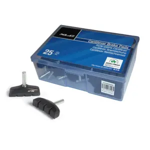 Box of 25 pairs of cantilever brake pads XLC bs-c01