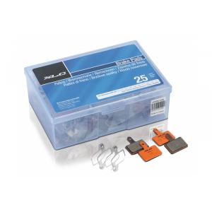Box of 25 sets of organic bicycle brake pads XLC BP-O07/Sh,Tektro image-1