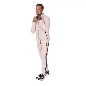 Basic joggingsbroek met ritssluiting en logo Project X Paris image-1