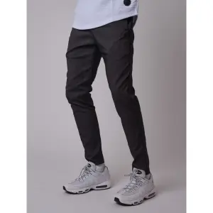Basic slim-fit broek met contrasterende pipping aan de zijkanten Project X Paris image-2