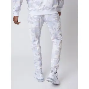 Pantalon de jogging motif camouflage, empiécement biker Project X Paris image-1