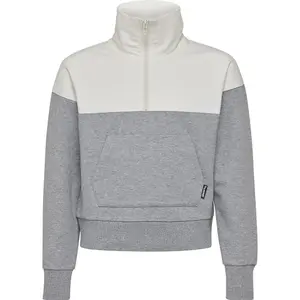 Sweatshirt med 1/2 lynlås til børn Hummel hmltine image-0