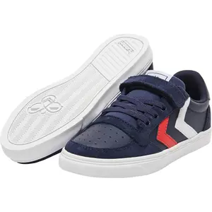Children's Trainers Hummel slimmer stadil leather low image-1