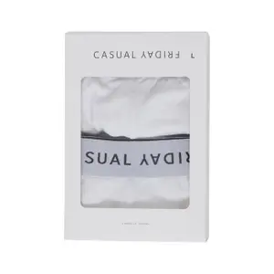 Boxers Casual Friday norh logo bamboo trunks (x2) image-1