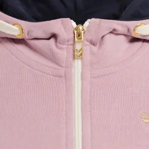Hooded sweatshirt with zip kid Hummel hmlleia image-4