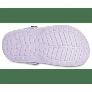 Crocs enfant classic glitter lined clog image-1