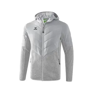 Casaco com capuz Erima matelassé et tricotée image-0