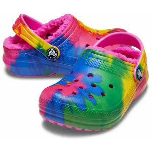 Crocs enfant Classic Lined TieDye Grphc Cg image-1