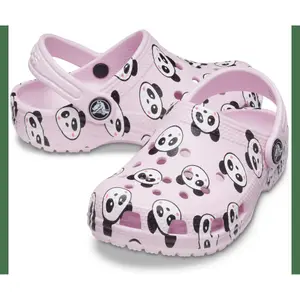 Crocs enfant Classic Panda Print Clog image-0