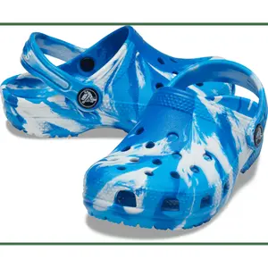 Crocs enfant Classic Marbled Clog image-1