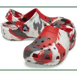 Crocs enfant Classic Marbled Clog image-1