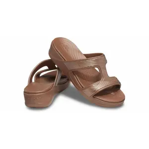 Damen-Sandalen Crocs Monterey Metallic SOW dg image-1