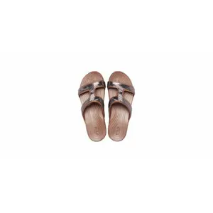 Damen-Sandalen Crocs Monterey Metallic SOW dg image-2