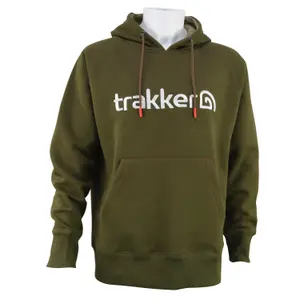 Hoodie with logo Trakker image-0