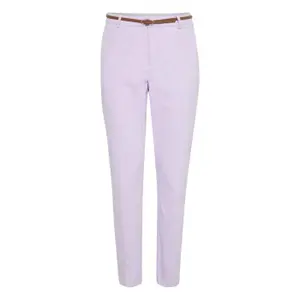 Pantalon cigarette avec ceinture femme b.young days2 image-0