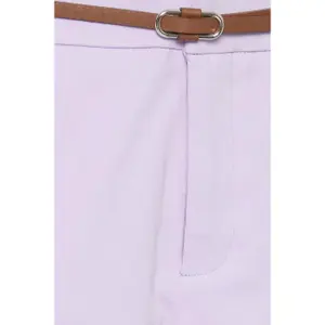 Pantalon cigarette avec ceinture femme b.young days2 image-2