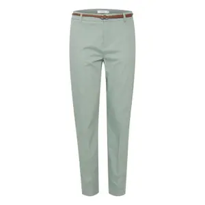 Pantalon cigarette avec ceinture femme b.young days2 image-0