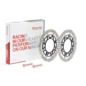 Pair of motorcycle brake discs Brembo T-drive R1 2015- / R6 (x2) image-1