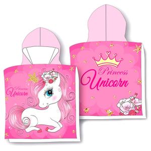 8435631344759-poncho-handtuch-aus-baumwolle-einhorn-kinder-20th-century-fox-sand-55x100-cm