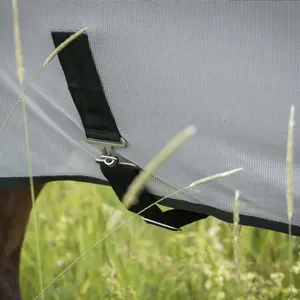 Manta equitación antimoscas con cuello Back on Track buzter image-4