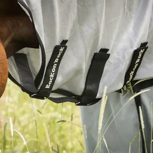 Manta equitación antimoscas con cuello Back on Track buzter image-5