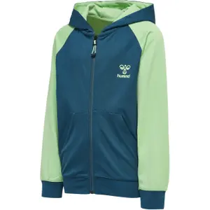 Sudadera con capucha para niños Hummel hmlaction zip image-2