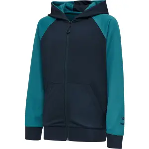 Sudadera con capucha para niños Hummel hmlaction zip image-1