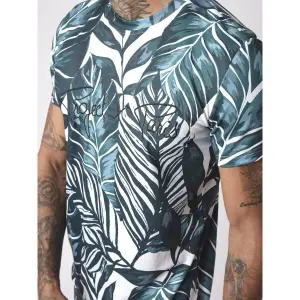 Exotisch blad logo t-shirt Project X Paris image-4
