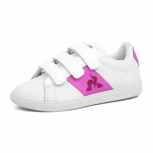 Children's shoes Le Coq Sportif Courtclassic ps neon image-0