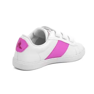 Children's shoes Le Coq Sportif Courtclassic ps neon image-1