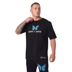 T-Shirt mit Schmetterlingsdruck Project X Paris image-0