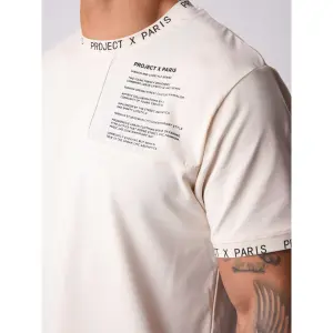 T-Shirt mit Nylonpasse Project X Paris image-4