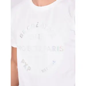 T-shirt met iriserend logo-reliëf Project X Paris image-4