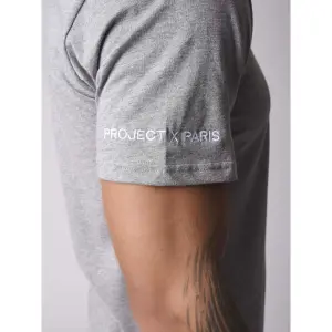 Geborduurd T-shirt met enkele mouw Project X Paris image-4