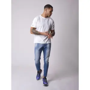 T-shirt med enkel ärm och broderi Project X Paris image-1