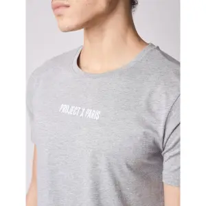 Basic-T-Shirt mit gesticktem Logo Project X Paris image-4