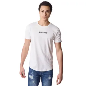 Basic-T-Shirt mit gesticktem Logo Project X Paris image-0