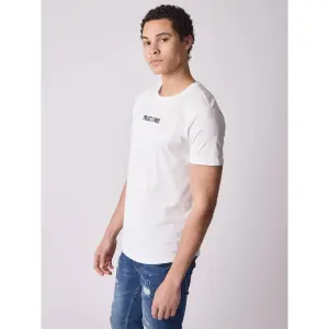 Basic-T-Shirt mit gesticktem Logo Project X Paris image-1