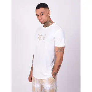 Dreifach besticktes kariertes Revers-T-Shirt Project X Paris image-1