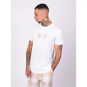 Dreifach besticktes kariertes Revers-T-Shirt Project X Paris image-2