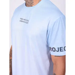 Gewaschenes T-Shirt mit Prägung Project X Paris image-4