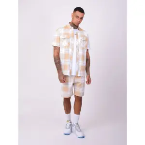 Geruit hemd met korte mouwen Project X Paris image-1