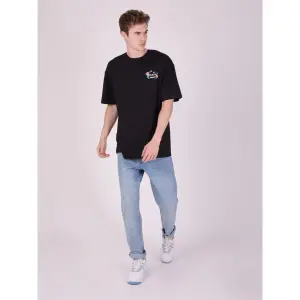 Oversized T-shirt Project X Paris floral image-1