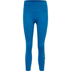 Højtaljede leggings til kvinder Hummel hmlmaci 7/8 image-0