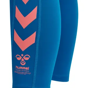 Højtaljede leggings til kvinder Hummel hmlmaci 7/8 image-3