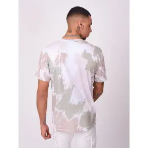 T-shirt met abstract schilderij effect Project X Paris image-3