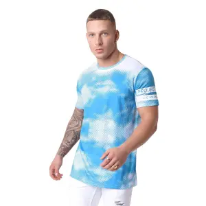 Abstracte wolkenprint t-shirt polka dots Project X Paris image-0