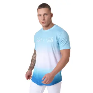 Verblichenes T-Shirt mit Farbverlauf Project X Paris image-0