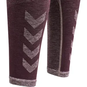 Leggings de cintura alta para mujer Hummel hmlkady seamless image-4